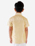 Boys' Parmesan Silk Short Sleeves Ethnic Shirt